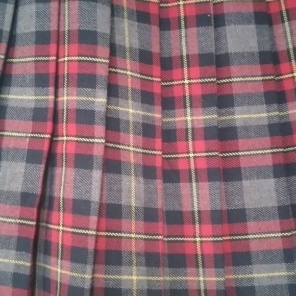 Dalmys Plaid Skirt For Women Size 10 - Picture 3 of 5